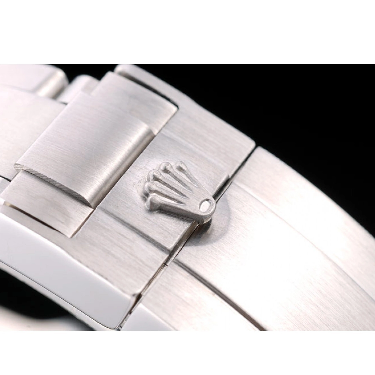 Aaa replica watch Stainless Bezel Dial Steel Black Watch Explorer Rolex 0623